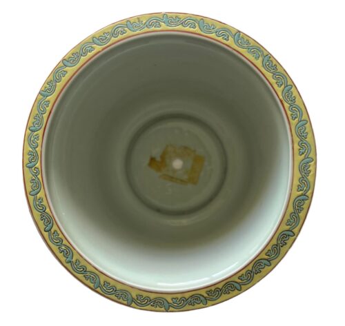 Large Antique Cantonese Chinese Jardinere Planter Famille Rose - Image 2