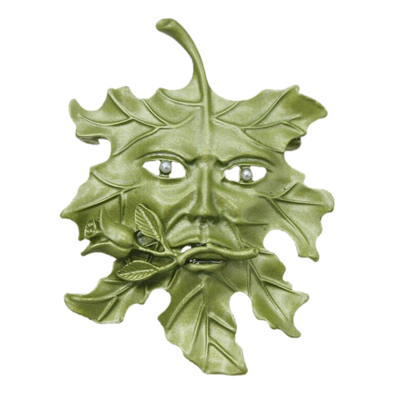 Face Brooch