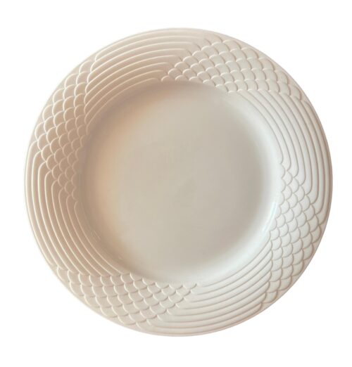 1970s Hutschenreuther Scala Rimmed White Wolf Karnagel Bowls, Made in Germany- Set of 5 - Image 8