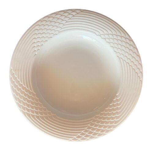 1970s Hutschenreuther Scala Rimmed White Wolf Karnagel Bowls, Made in Germany- Set of 5 - Image 5