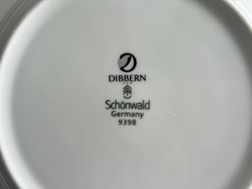 1980s Dibbern Yellow Dessert Plate 9398 Collection Schönwald Germany - Image 3