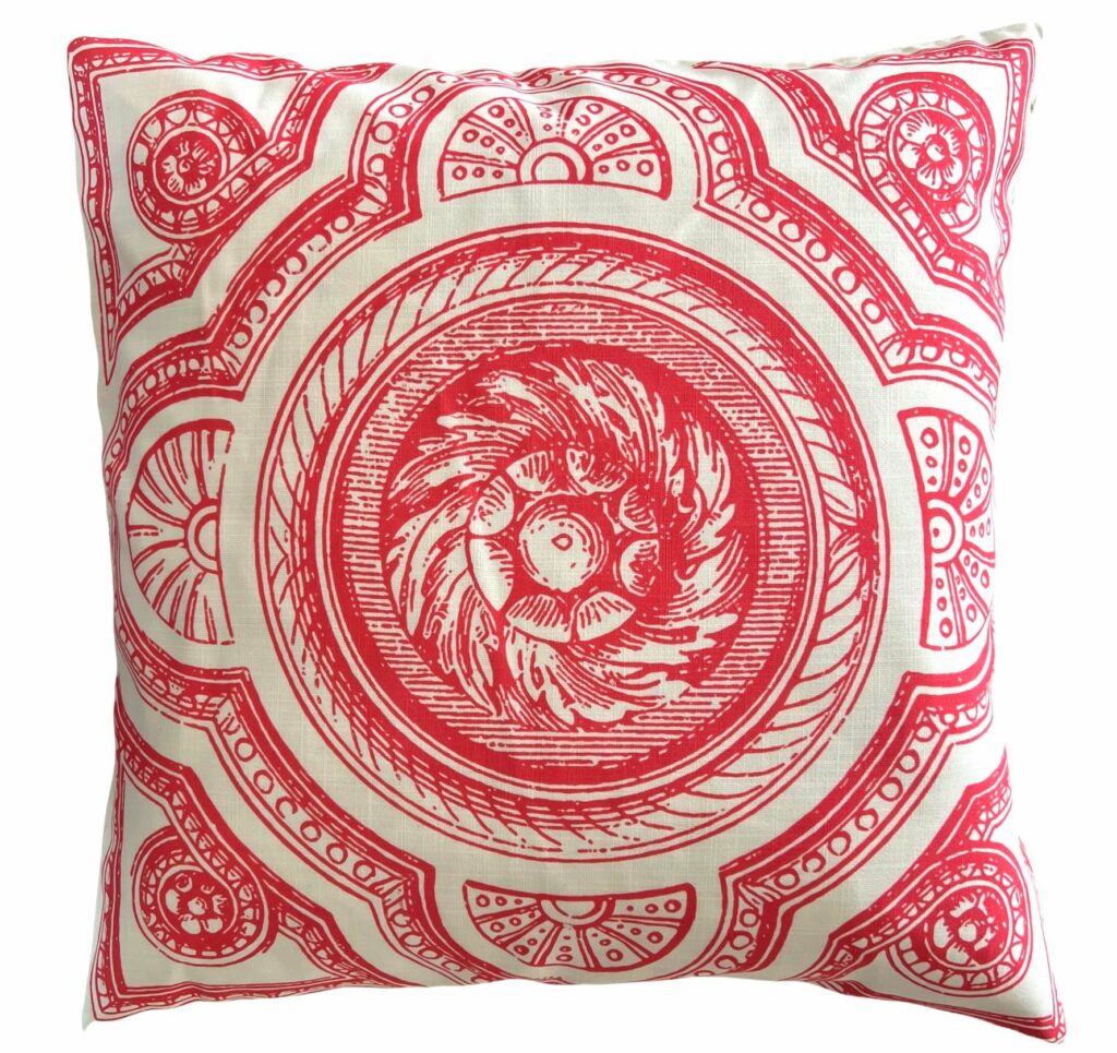 pink pillow cover