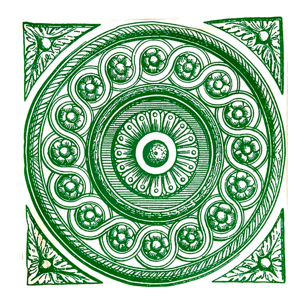 green pillow cover
