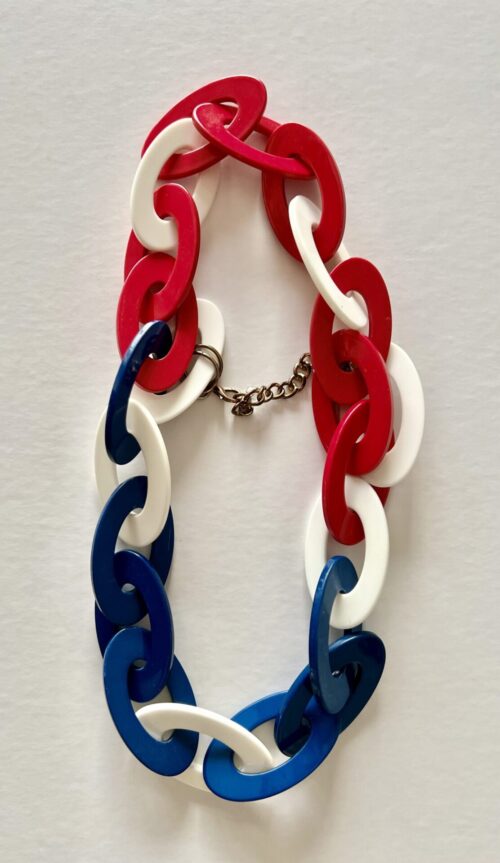 Red Wht Blue Necklace