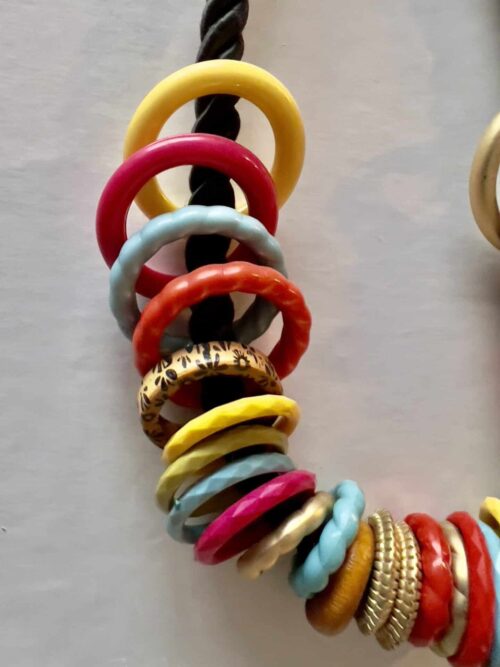 Rings Rope.Close Up