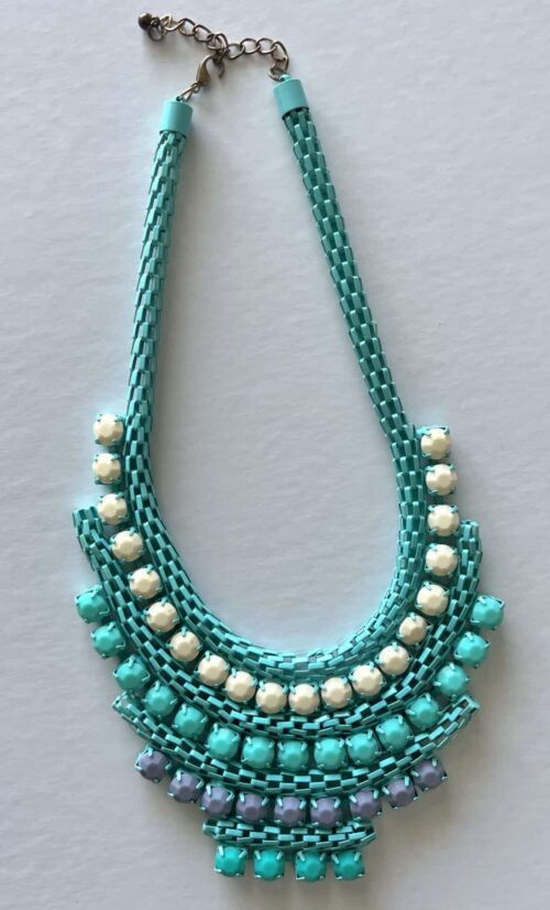 Vintage Wire Mesh Necklace