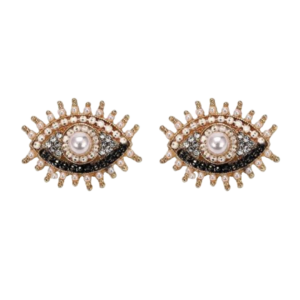 Eye Pearl Earrings