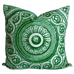 Green pillows